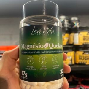 MAGNÉSIO QUELATO 30 CÁPSULAS